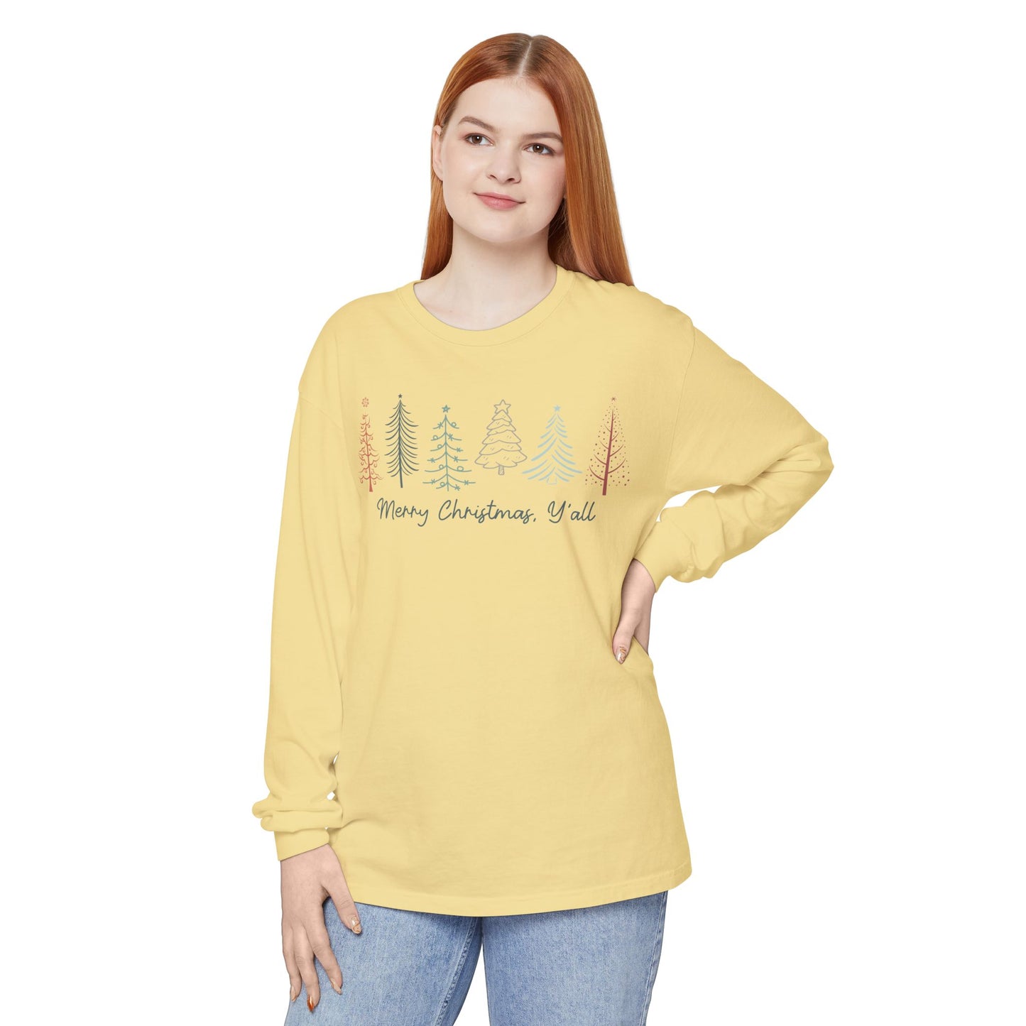 Merry Christmas, Y'all Long-Sleeve T-Shirt