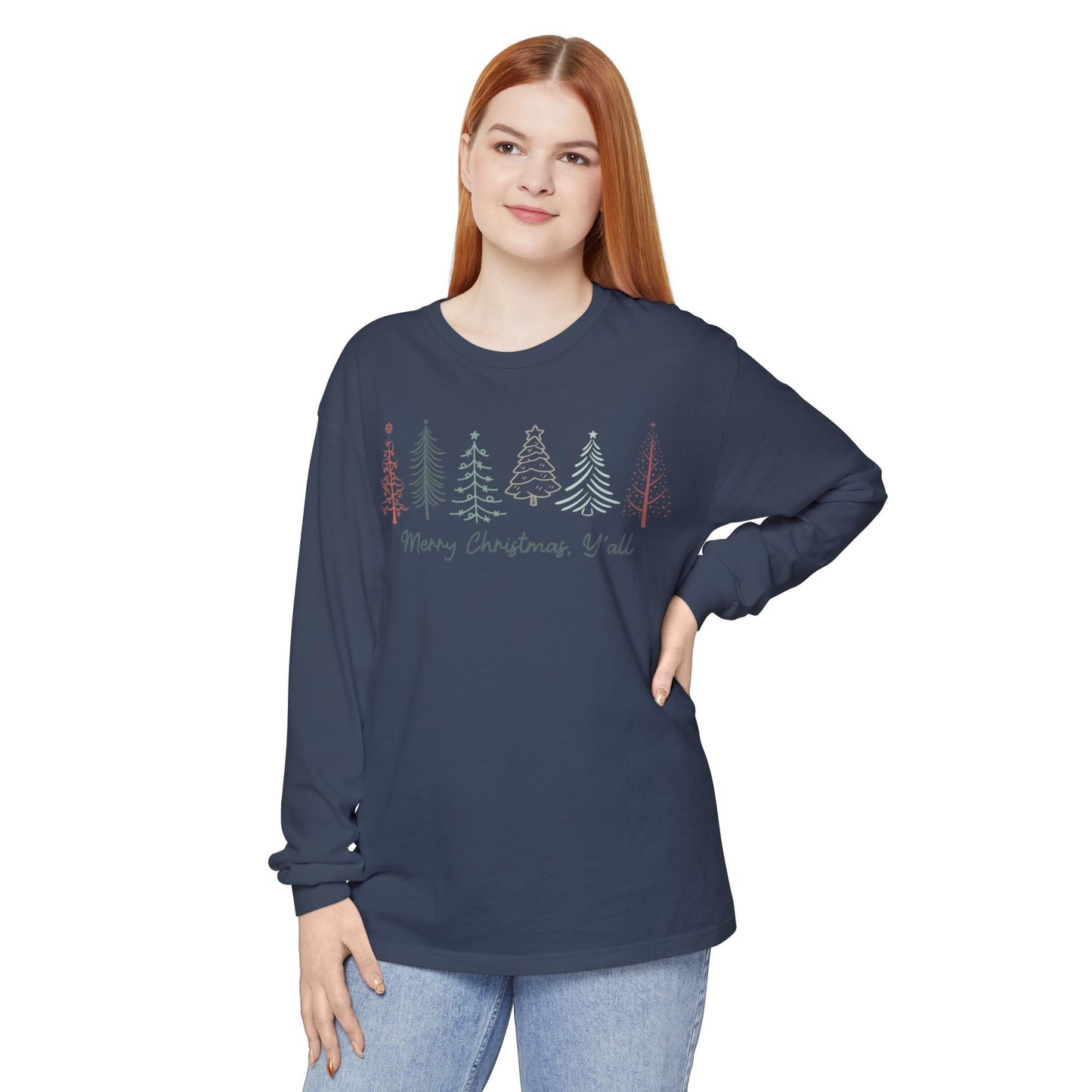 Merry Christmas, Y'all Long-Sleeve T-Shirt