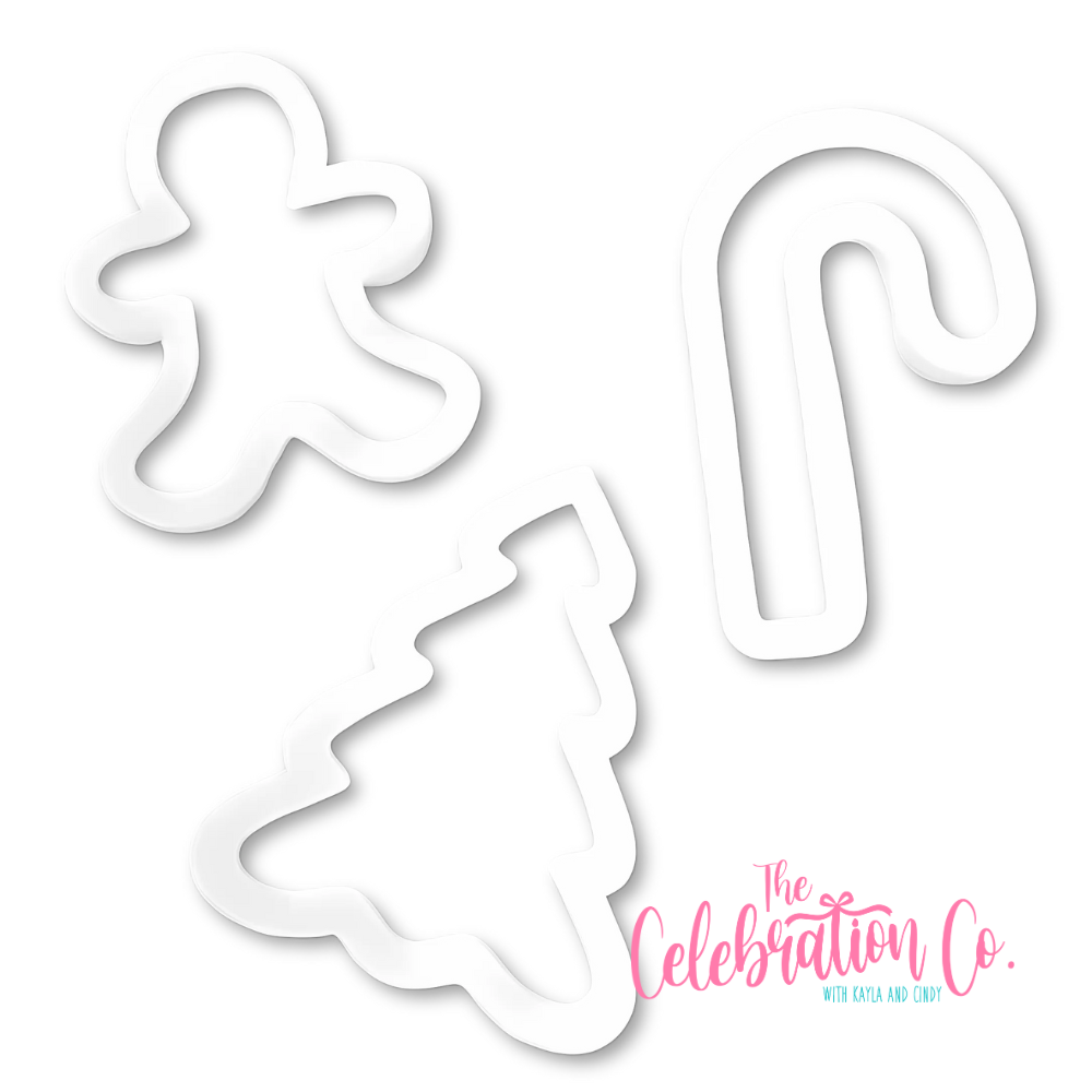 Christmas Ornaments – Set of 3 Festive Accents