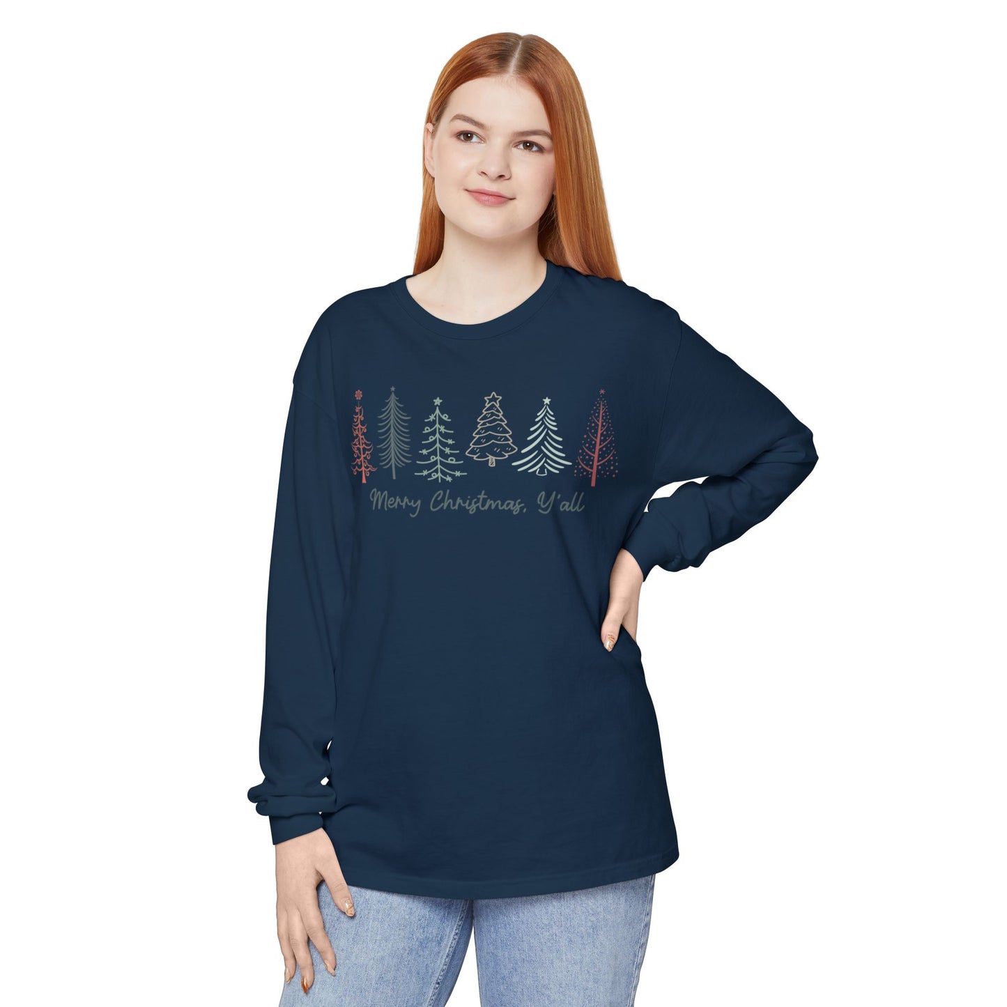 Merry Christmas, Y'all Long-Sleeve T-Shirt