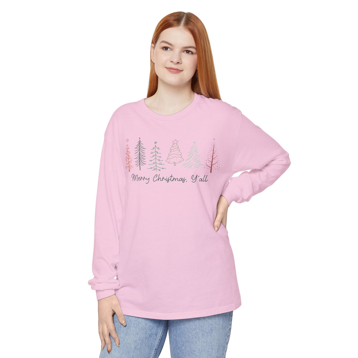 Merry Christmas, Y'all Long-Sleeve T-Shirt