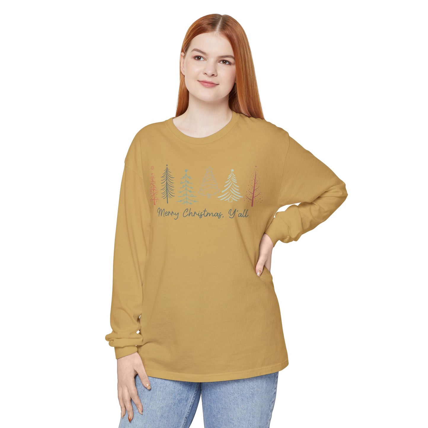 Merry Christmas, Y'all Long-Sleeve T-Shirt