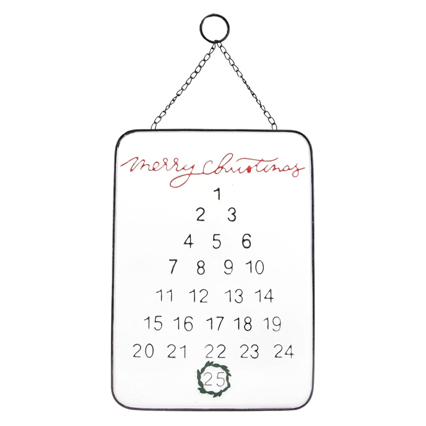 Christmas Advent Calendar Sign