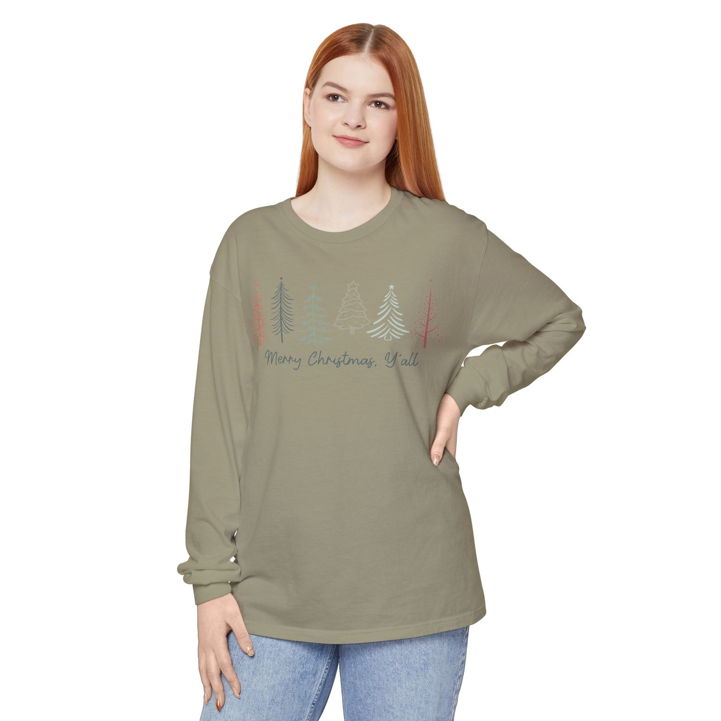 Merry Christmas, Y'all Long-Sleeve T-Shirt