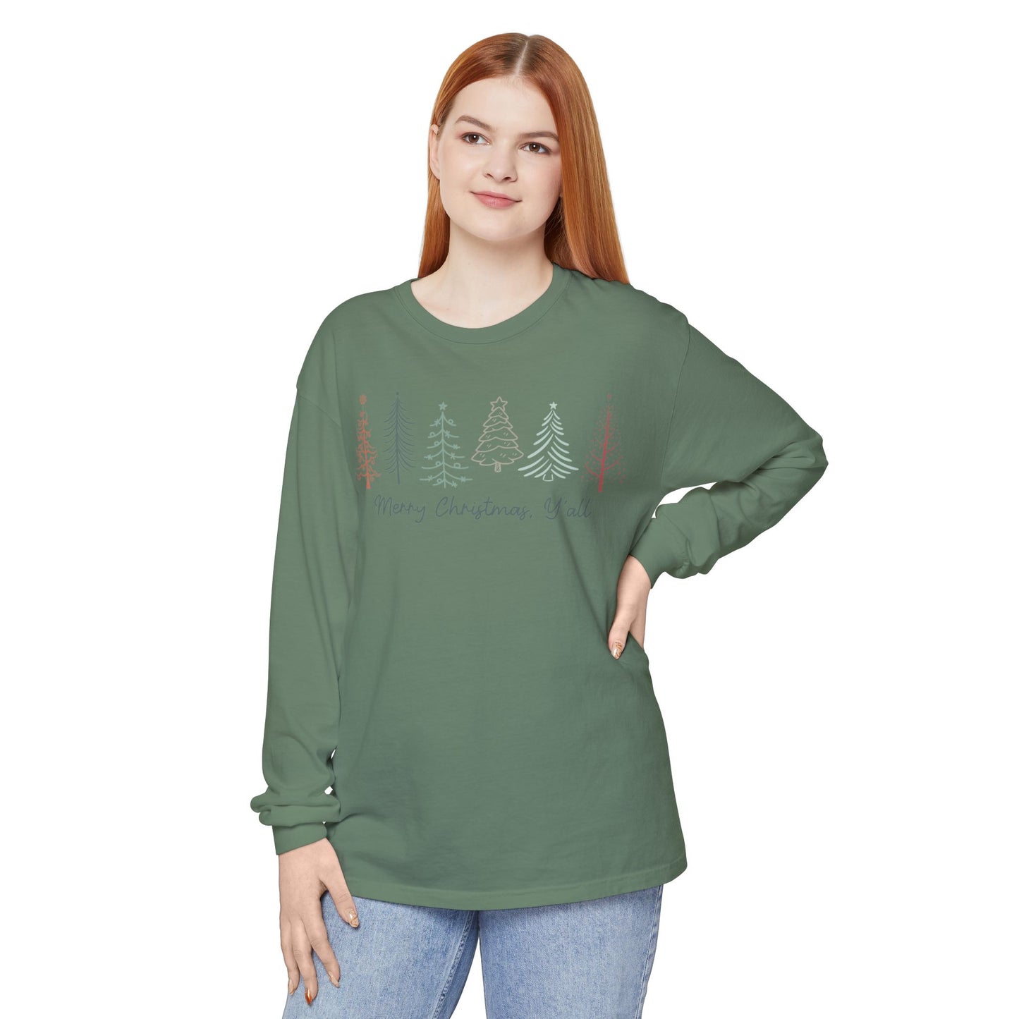 Merry Christmas, Y'all Long-Sleeve T-Shirt