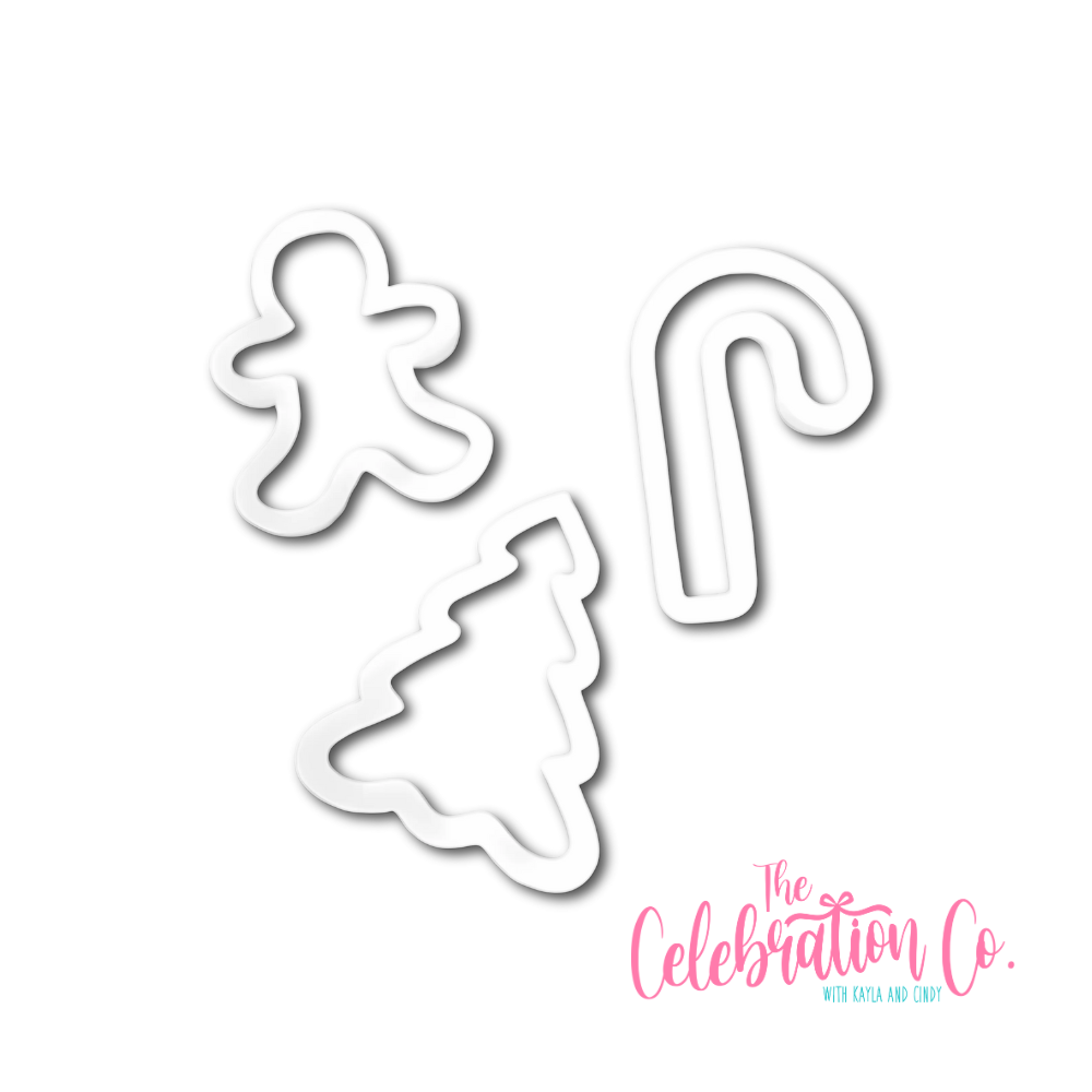 Christmas Ornaments – Set of 3 Festive Accents