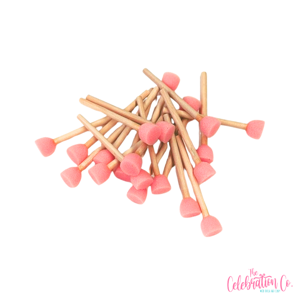 Pink Sponge Pouncers - Small (Package of 20)