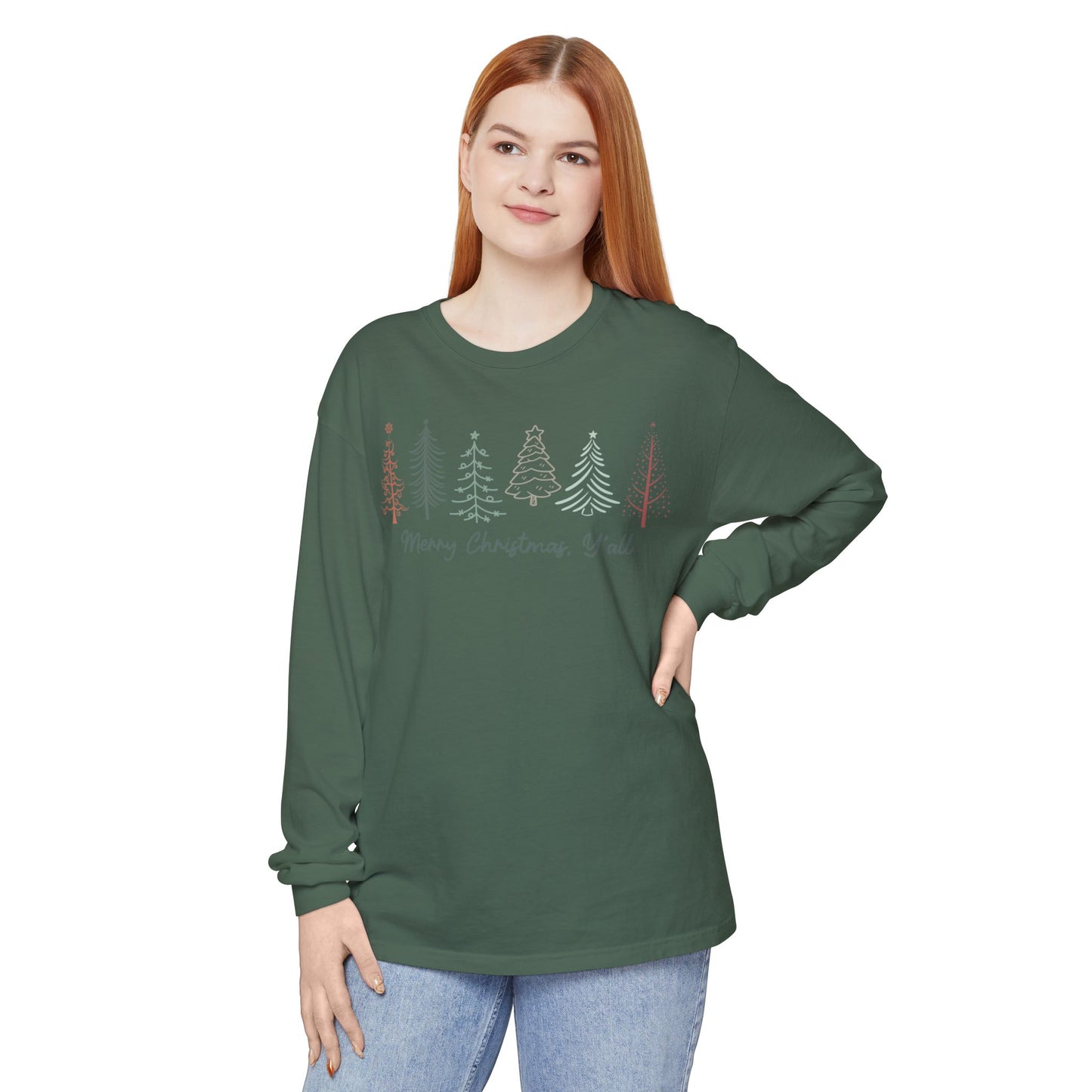 Merry Christmas, Y'all Long-Sleeve T-Shirt