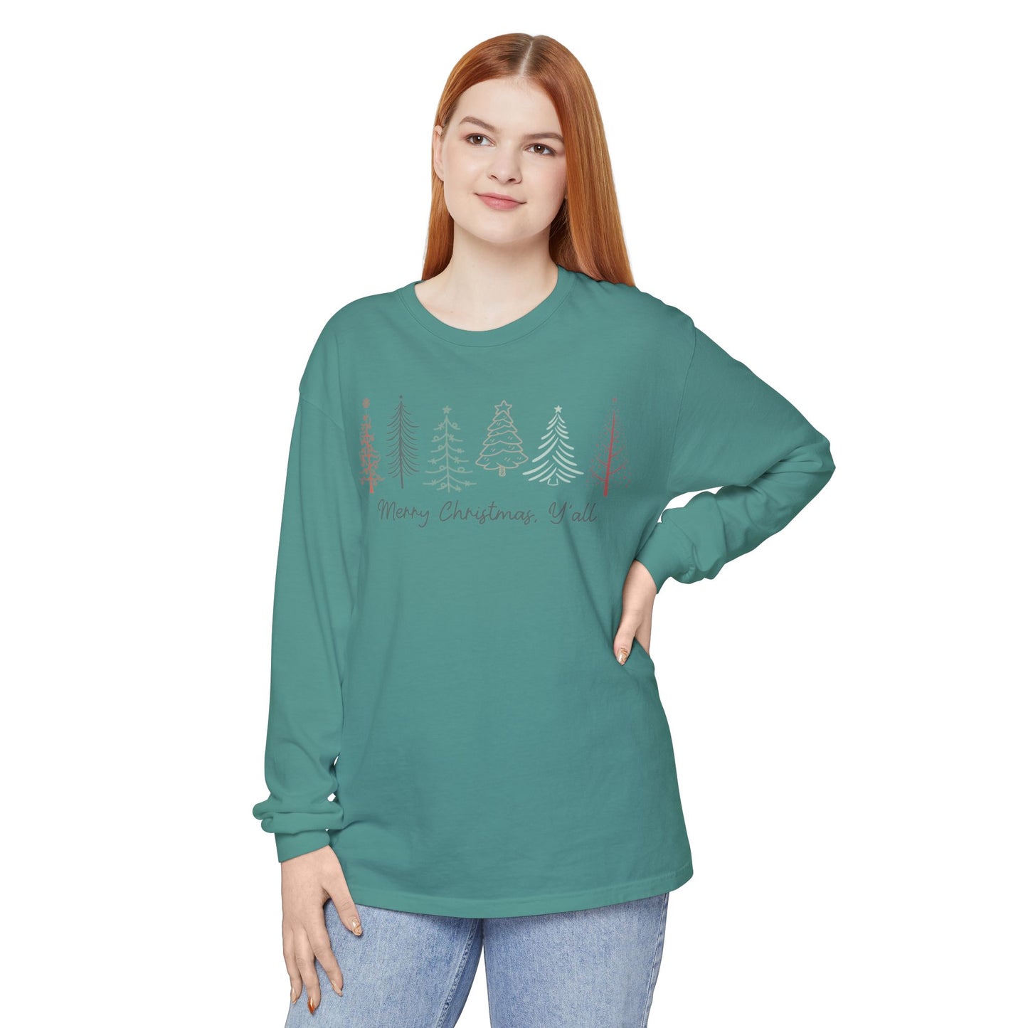 Merry Christmas, Y'all Long-Sleeve T-Shirt