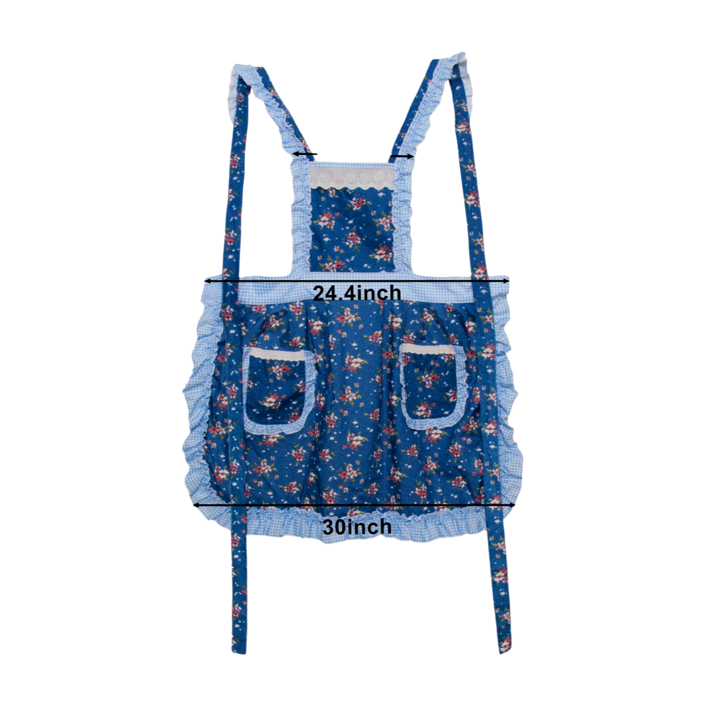 Vintage-Inspired Ruffled Apron (Choose from 5 Styles)