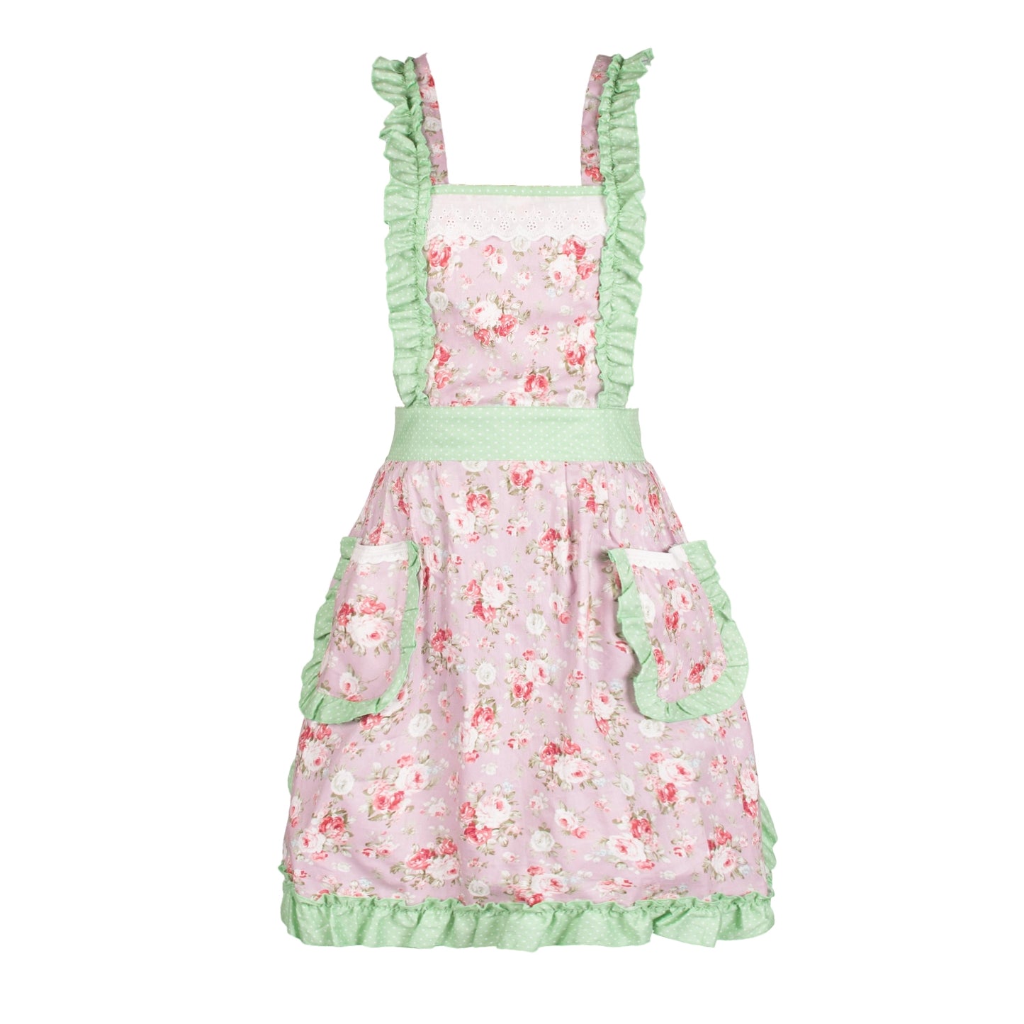 Vintage-Inspired Ruffled Apron (Choose from 5 Styles)