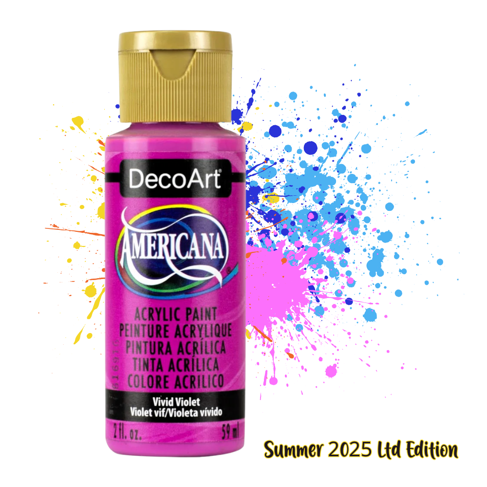 DecoArt Americana Acrylic Paint - 2 oz. - BLUES & PURPLES