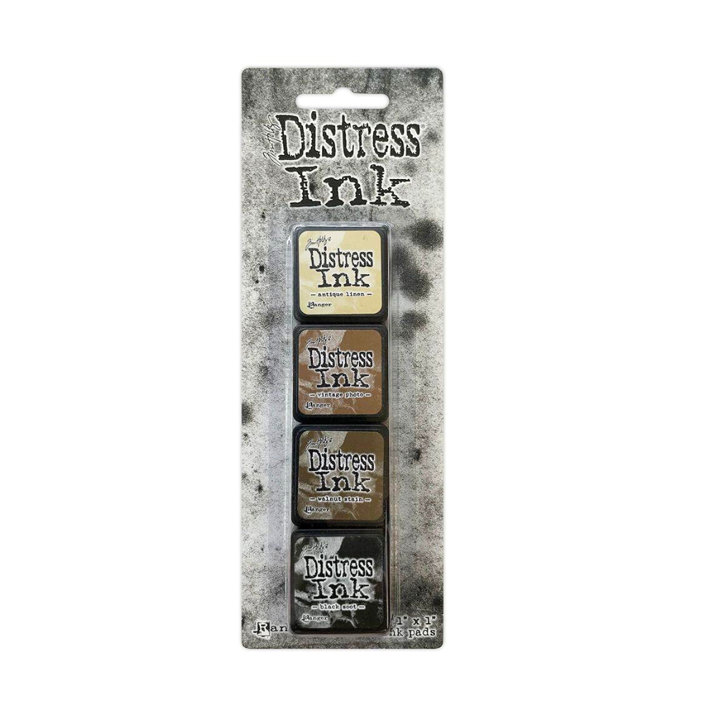 Tim Holtz Distress Mini Ink Pad Set- Paints & Mediums- The Celebration Co.
