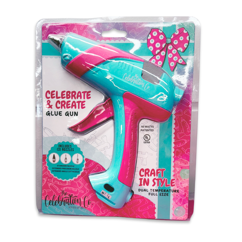 The Celebration Co. Exclusive Dual Temp Full-Size Hot Glue Gun