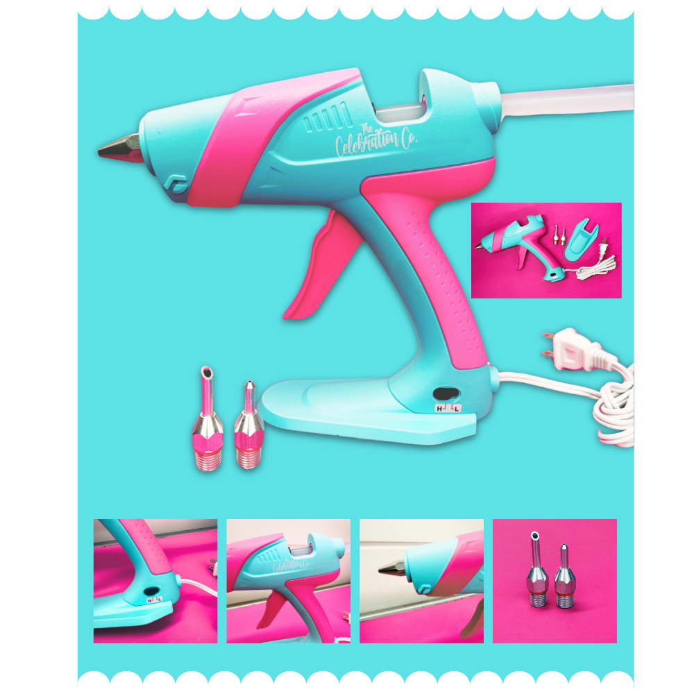 The Celebration Co. Exclusive Dual Temp Full-Size Hot Glue Gun