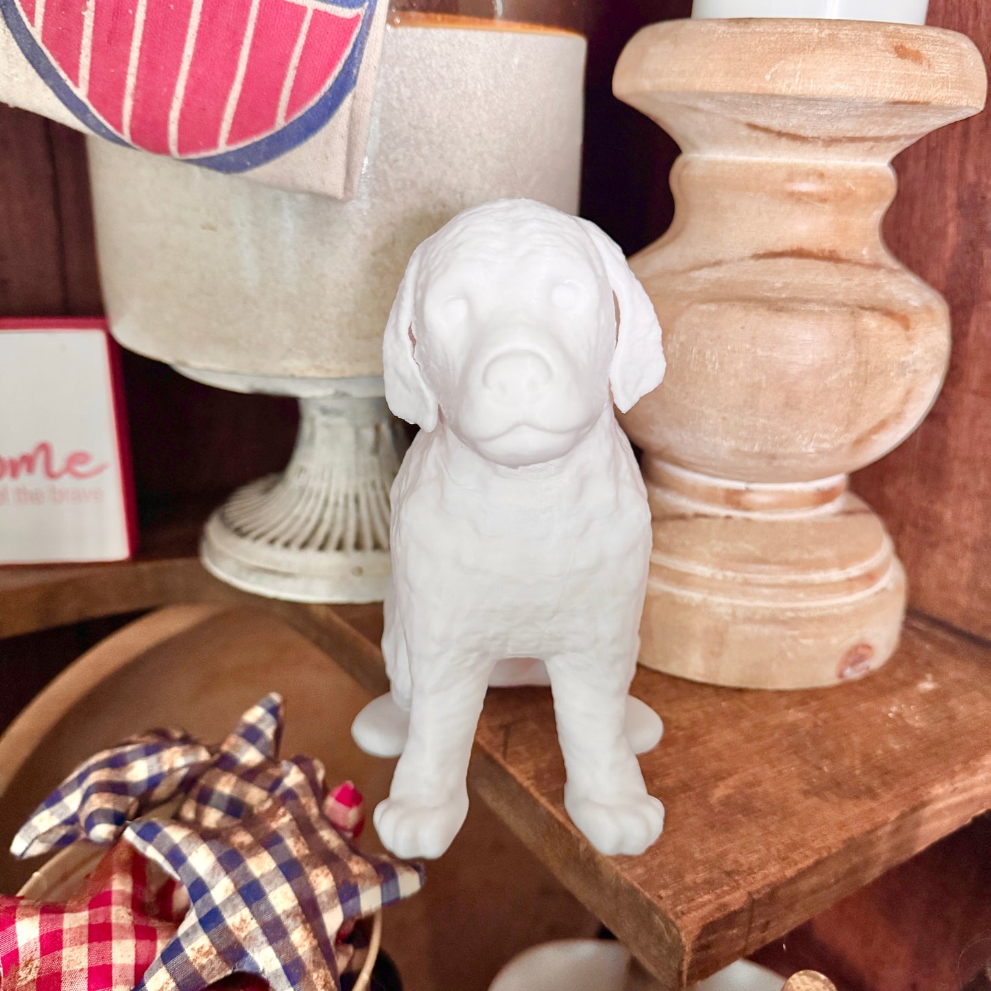 Puppy Statue