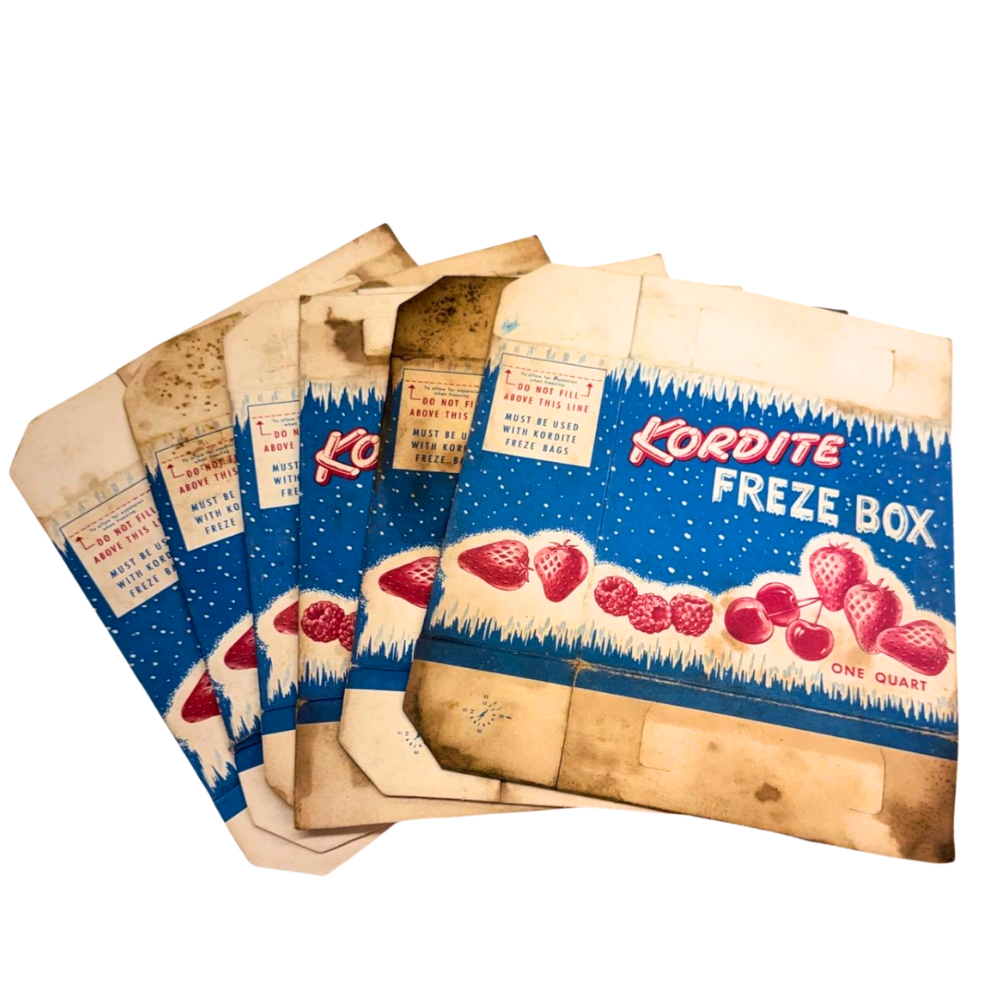 Vintage Kordite Freze Box- Decor- The Celebration Co.
