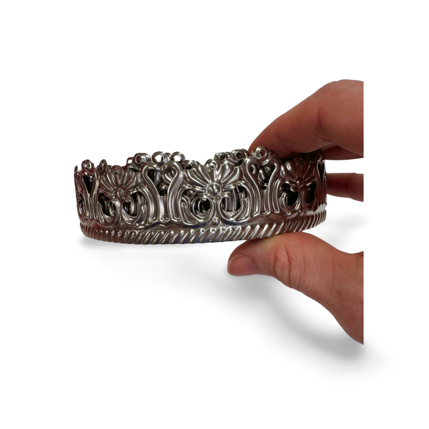 Flexible Stamped Metal Ribbon Border Trim - 10ft Roll- Craft Supplies- The Celebration Co.