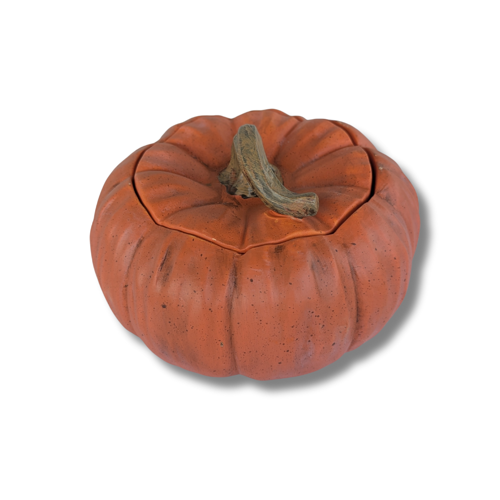 Pumpkin with Lid Container