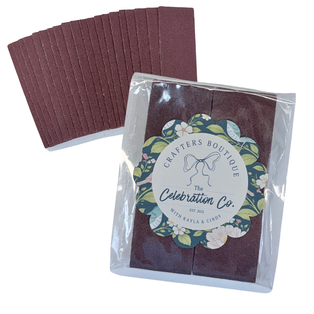 Micro Sander Sheet Refills (80 grit) - Package of 20 Sheets- Tools- The Celebration Co.