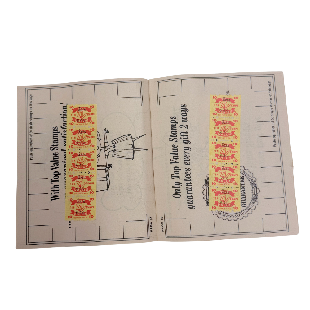 Vintage Top Value Stamps Saver Book (Choice of 2 Styles)- Crafting Paper- The Celebration Co.
