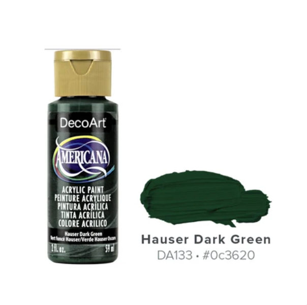 DecoArt Americana Acrylic Paint - 2 oz. - GREENS