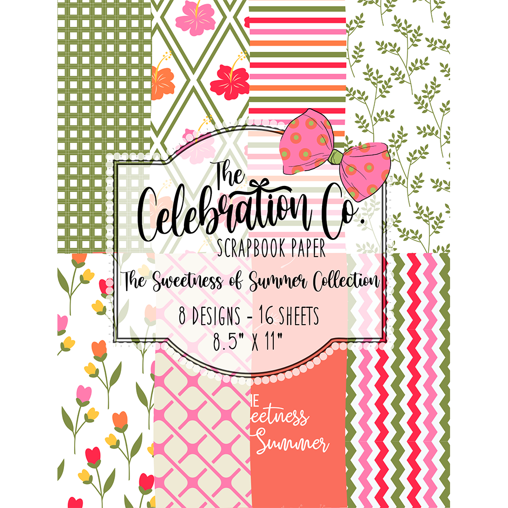 The Sweetness of Summer - Digital Download - Craft Paper Package - The Celebration Co.