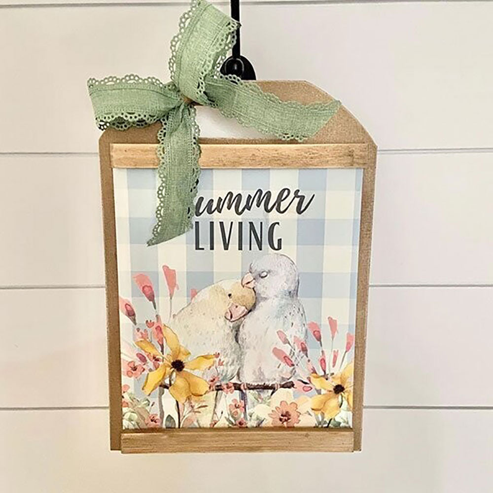 Summer Living Sign (Template) - The Celebration Co.