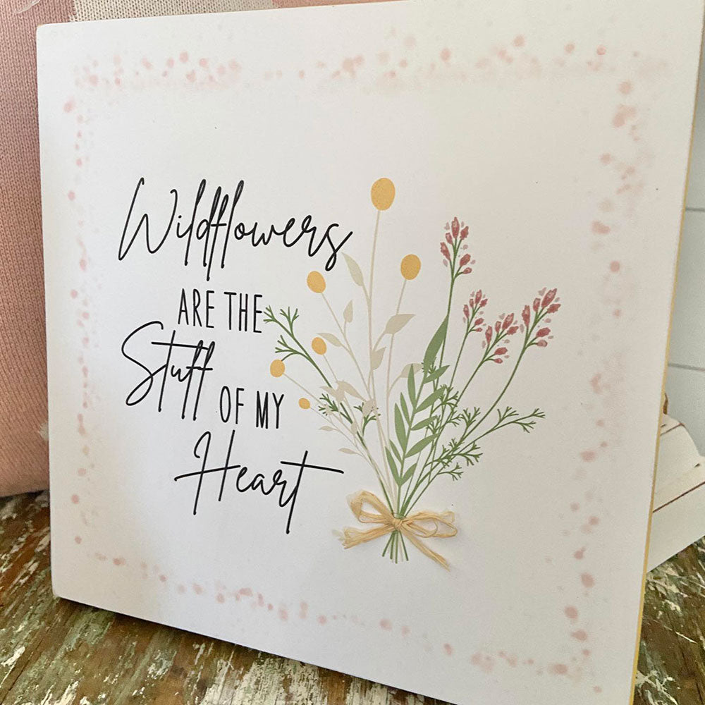 Wildflowers are the Stuff of My Heart (Template) - The Celebration Co.