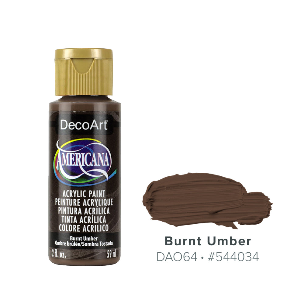 DecoArt Paint Neutral Set - 6 Colors and 1 Decou-Page Glue