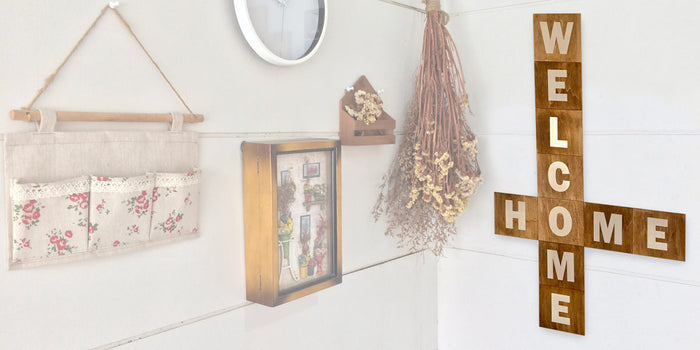 Scrabble Tile Wall Hanging