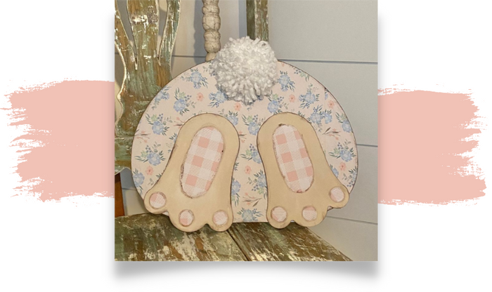 Easter Bunny Bum Craft