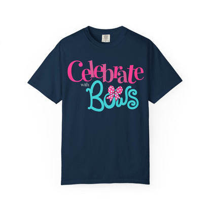 Celebrate with Bows T-Shirt (Unisex)