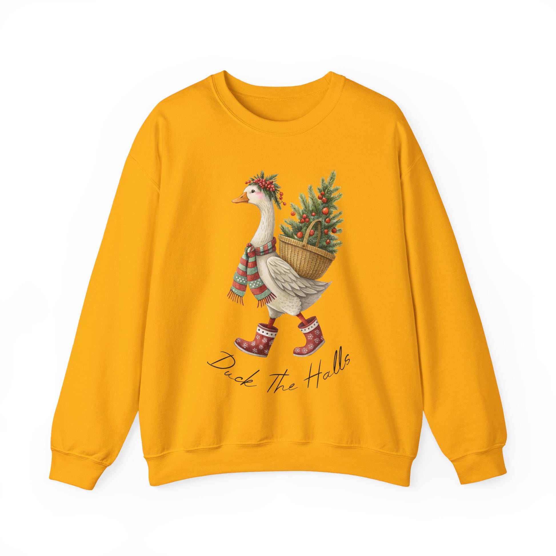 Duck the Halls Sweatshirt-  Sweatshirt- The Celebration Co.
