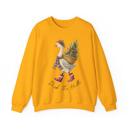 Duck the Halls Sweatshirt-  Sweatshirt- The Celebration Co.