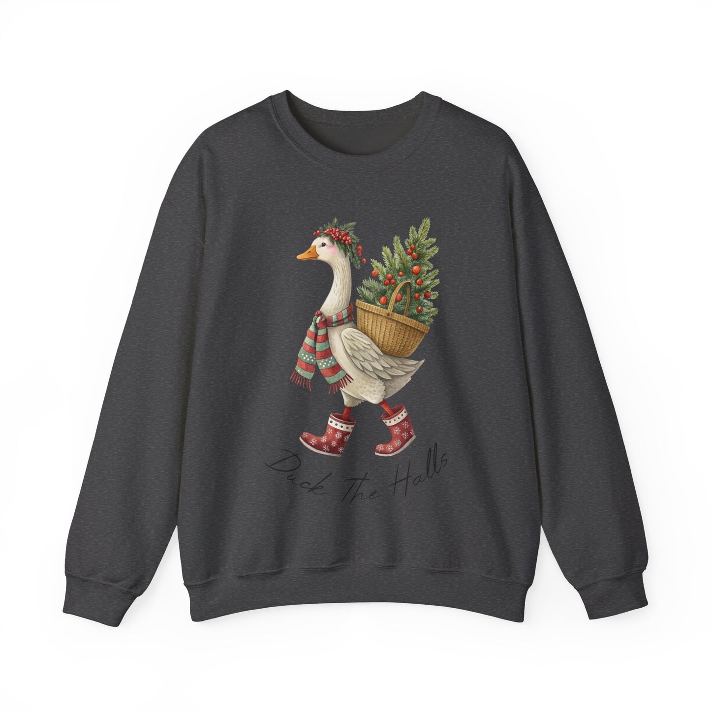 Duck the Halls Sweatshirt-  Sweatshirt- The Celebration Co.