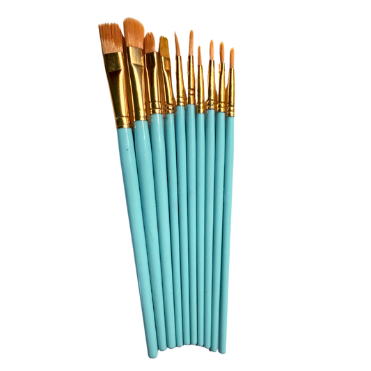 10-Pack Artist/Craft Brushes