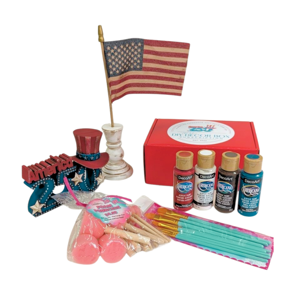 Paint Supply Add-On for the 250 America DIY Decor Mini Kit