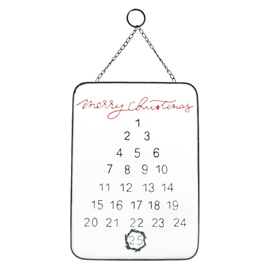 Christmas Advent Calendar Sign