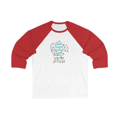 Be the Light – Matthew 5:14 Christmas Tee-  Long-sleeve- The Celebration Co.