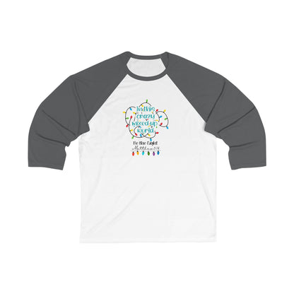 Be the Light – Matthew 5:14 Christmas Tee-  Long-sleeve- The Celebration Co.