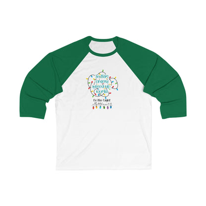 Be the Light – Matthew 5:14 Christmas Tee-  Long-sleeve- The Celebration Co.
