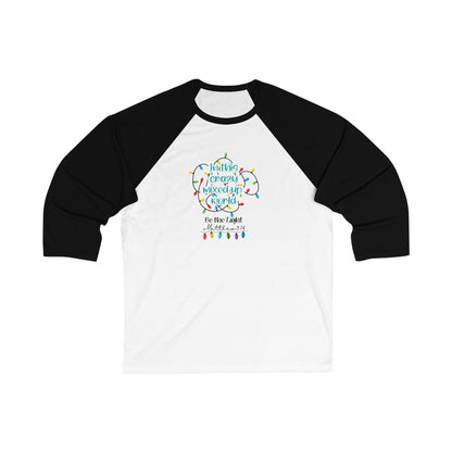 Be the Light – Matthew 5:14 Christmas Tee-  Long-sleeve- The Celebration Co.