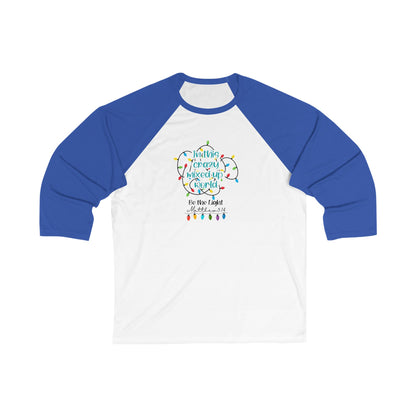 Be the Light – Matthew 5:14 Christmas Tee-  Long-sleeve- The Celebration Co.