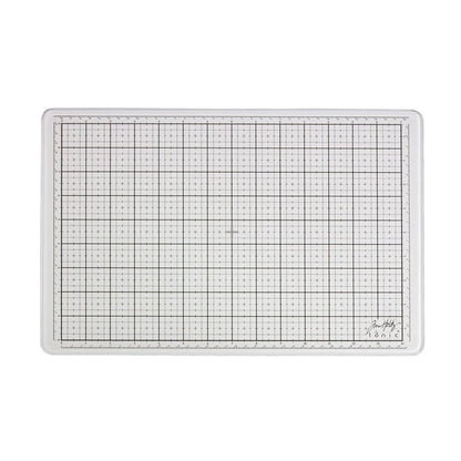 Travel Glass Media Mat White-  Tools- The Celebration Co.