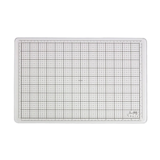 Travel Glass Media Mat White-  Tools- The Celebration Co.