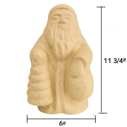 Paper Mache Olde World Santa