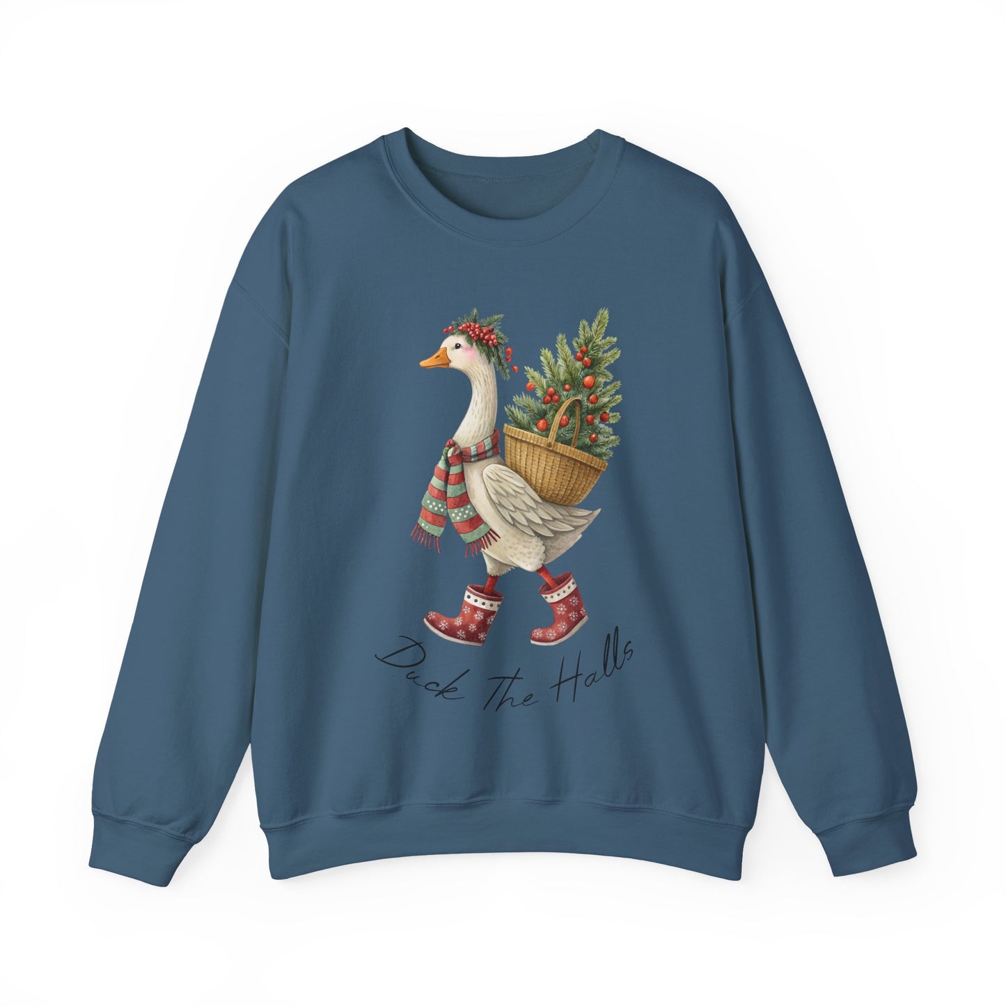 Duck the Halls Sweatshirt-  Sweatshirt- The Celebration Co.