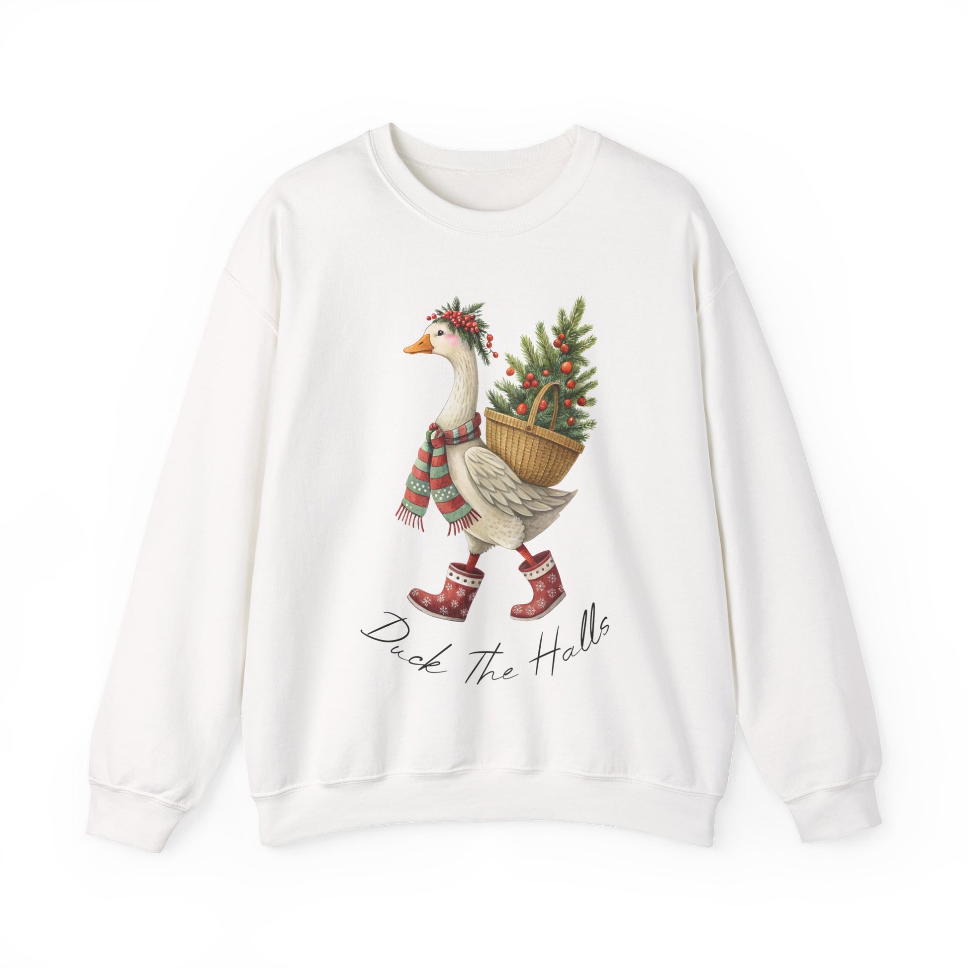 Duck the Halls Sweatshirt-  Sweatshirt- The Celebration Co.