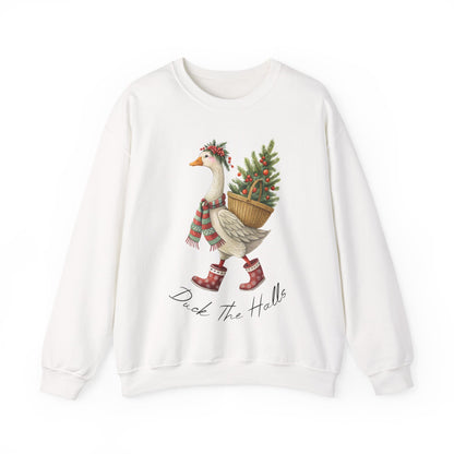 Duck the Halls Sweatshirt-  Sweatshirt- The Celebration Co.